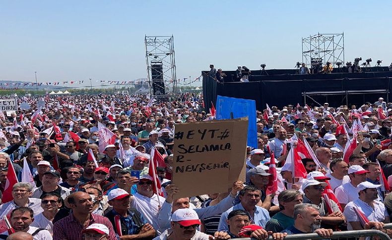 Binlerce EYT'li iktidara seslendi: Hesabını sandıkta soracağız