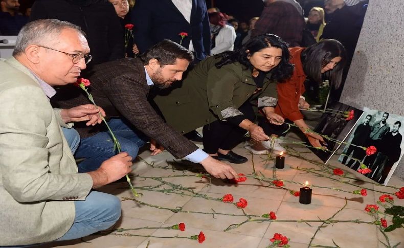 CHP İzmir'den 'Üç Fidan' için duygu dolu anma