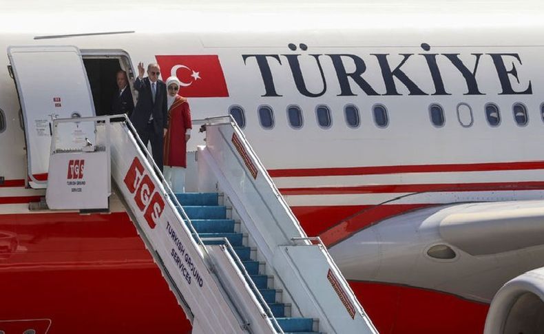 Cumhurbaşkanı Erdoğan, Azerbaycan'a gitti