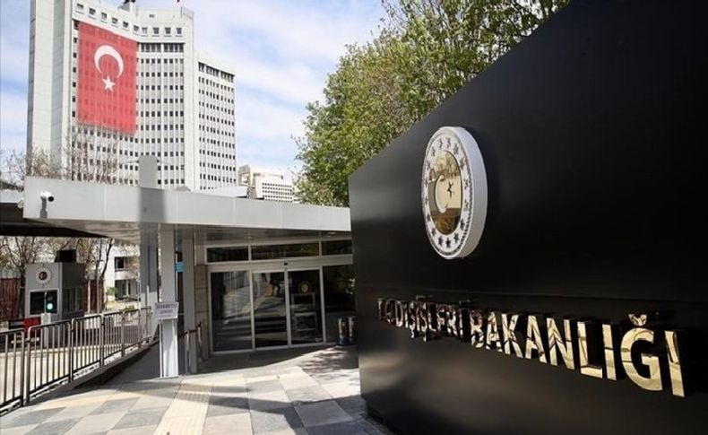 Dışişleri Bakanlığı'ndan Yunanistan'a tepki