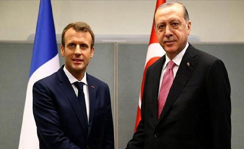 Erdoğan, Macron ile telefonda görüştü