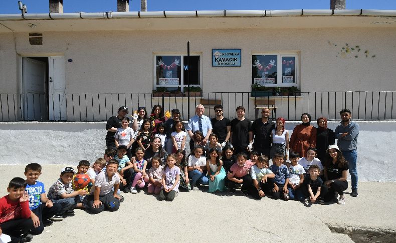 Gönüllü öğrencilerden Kavacık'ta anlamlı proje