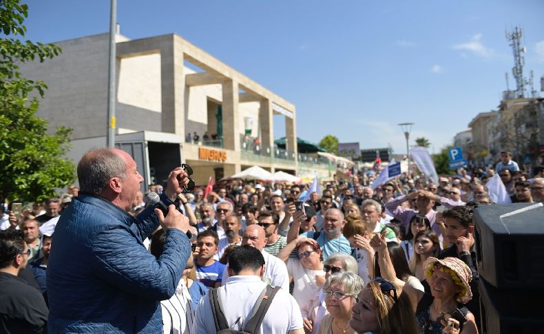 Muharrem İnce, İzmir’den liderlere canlı yayın çağrısı yaptı