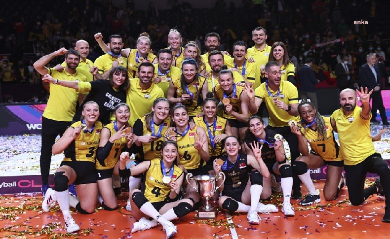 Vakıfbank Kadın Voleybol Takımı Avrupa şampiyonu oldu