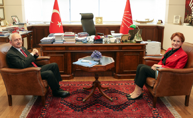 Akşener, Kılıçdaroğlu, Davutoğlu ve Babacan'ı ziyaret etti