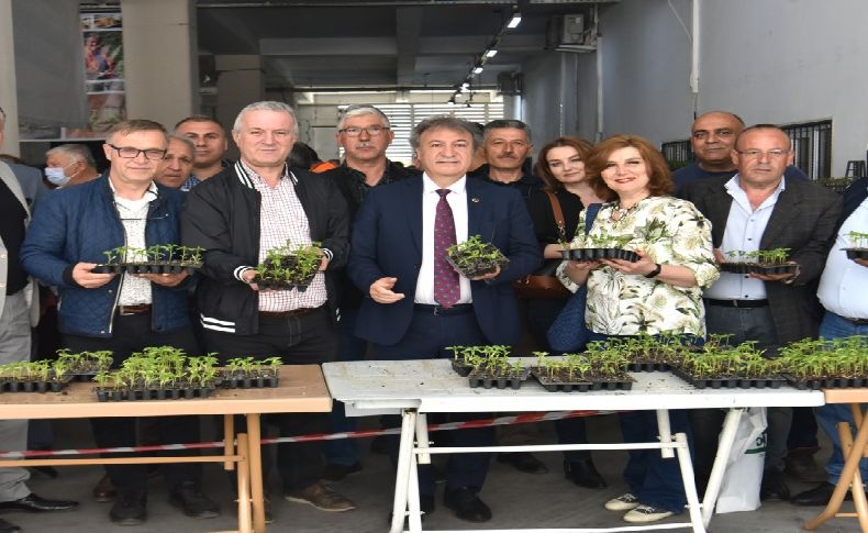 Bornova tarımda çıtayı yükseltti: Hedef 500 bin fide