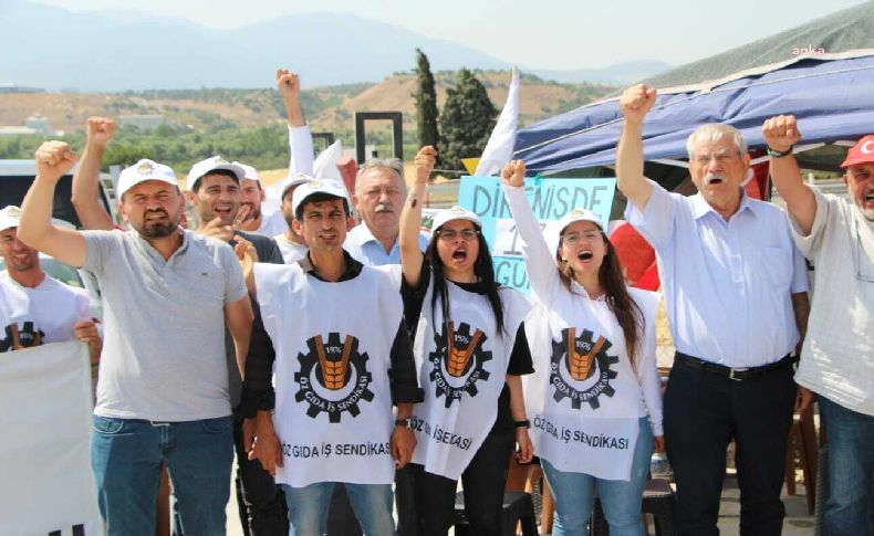 CHP Milletvekillerinden işten atılan Lezita işçilerine destek!