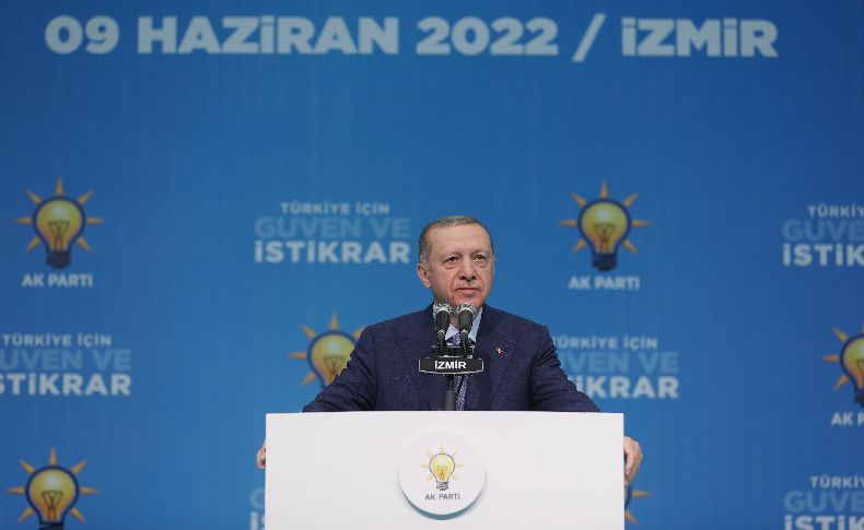 Erdoğan İzmir'den duyurdu: Cumhur İttifakı'nın adayı benim!
