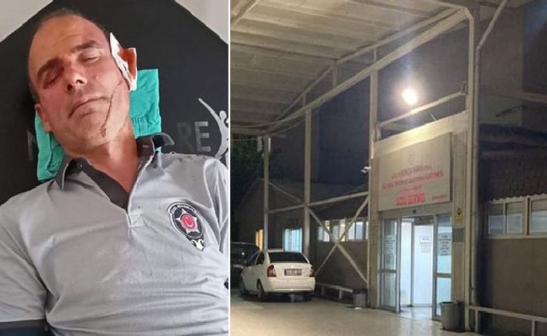 İzmir’de güvenlik görevlisi hasta yakınları tarafından darp edildi
