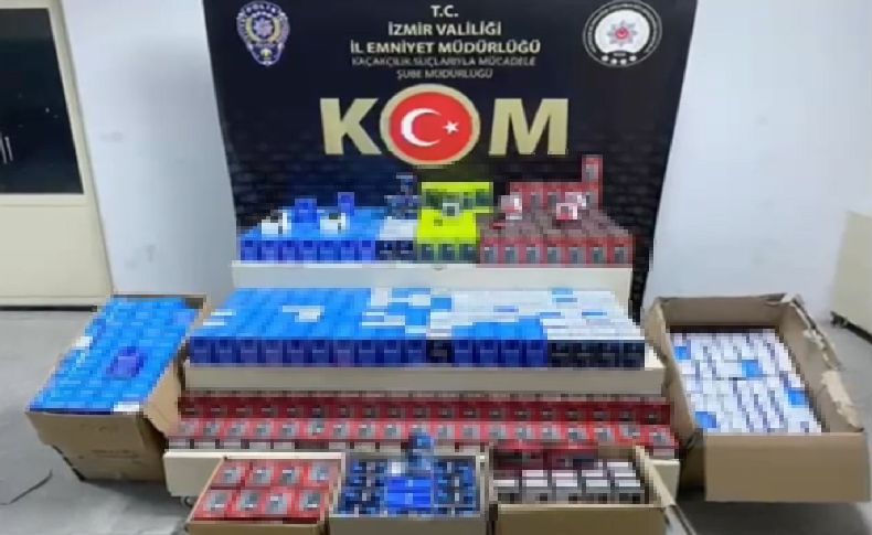 İzmir’de gümrük kaçağı cep telefonları ele geçirildi