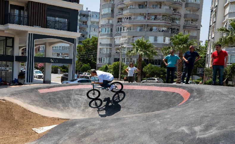 Karşıyaka'ya pump track pisti geliyor