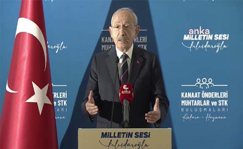 Kılıçdaroğlu: Gittin, bastın imzayı çıktın geldin!