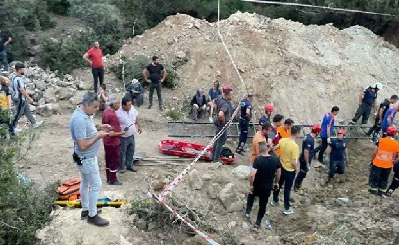 Manisa'da kanal kazısında göçük: 2 işçi hayatını kaybetti