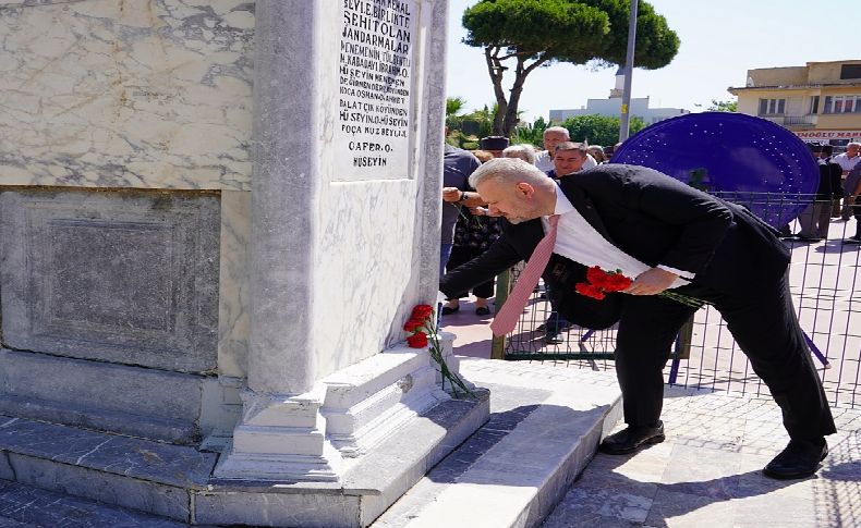 Menemen şehit Kaymakam Kemal Bey'i unutmadı