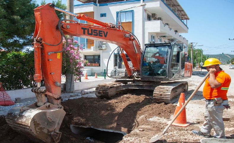 Seferihisar’a yeni yağmursuyu hattı