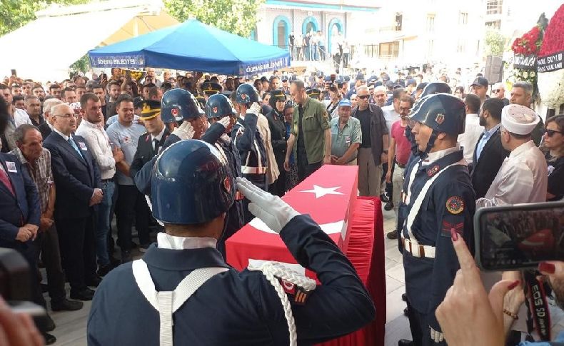 Şehit Uzman Çavuş Turgut İçen, İzmir'de son yolculuğuna uğurlandı