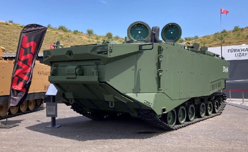 TCG Anadolu’nun zırhlı amfibi hücum aracı hazır