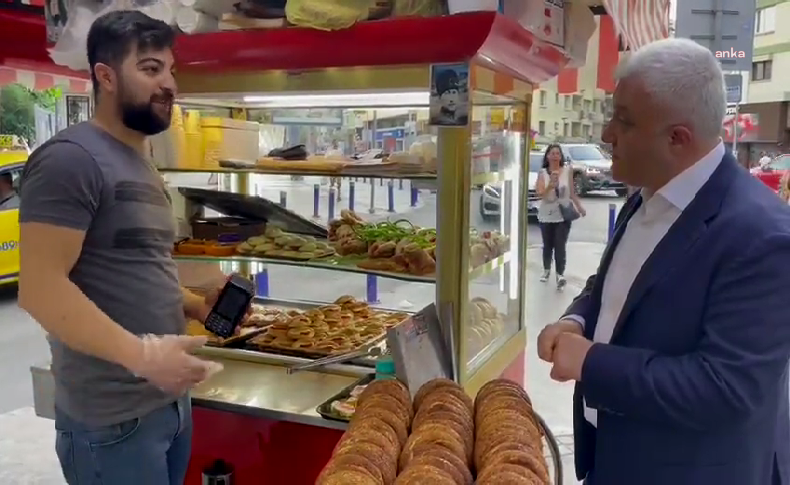 Esnaf, Tuncay Özkan’a anlattı: Vatandaş simidi de kredi kartıyla alıyor