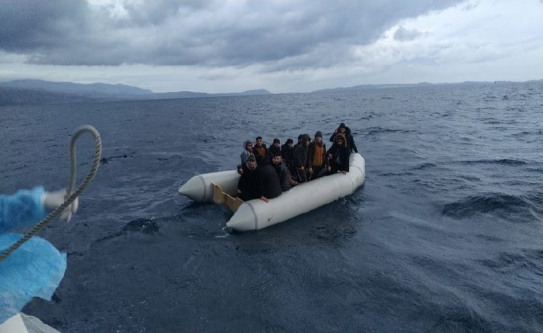 Yunan unsurlarının geri ittiği 76 göçmen kurtarıldı