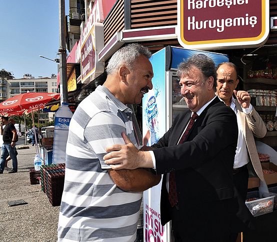 Başkan İduğ’dan bayram turu