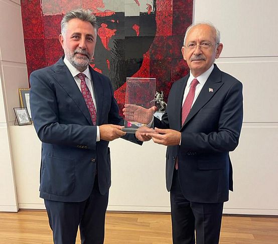 Başkan Sandal'dan Kılıçdaroğlu'na ziyaret