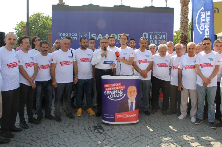 Saadet Partisi ‘Seninle olur’ kampanyası ile sahalarda