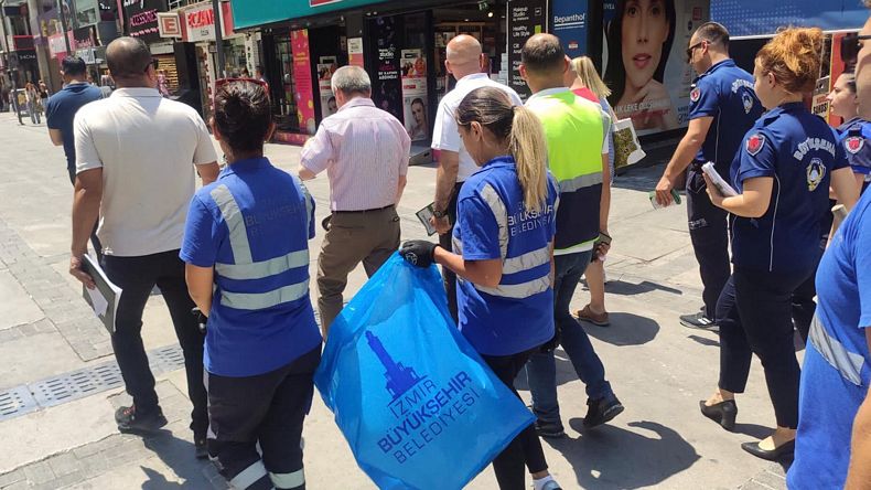 “Tertemİzmir” için temizlik yaptılar