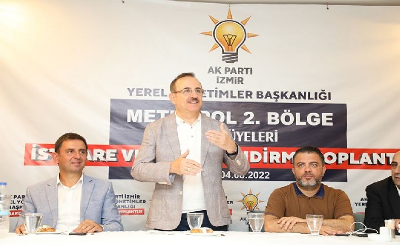 AK Parti İzmir’den kuzey metropol meclis üyeleriyle toplantı