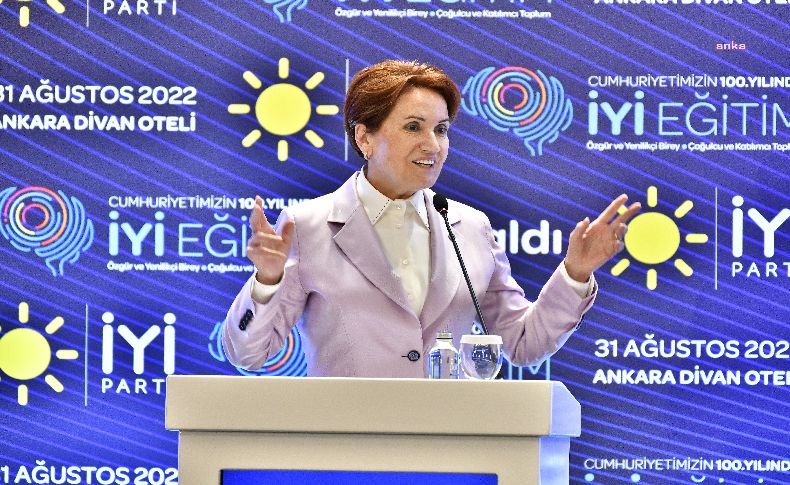 Akşener, İYİ Eğitim Politikası’nı 6 ilkede özetledi