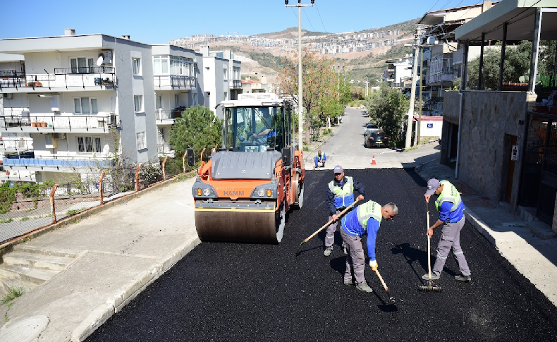 Bornova’da asfalt mutluluğu