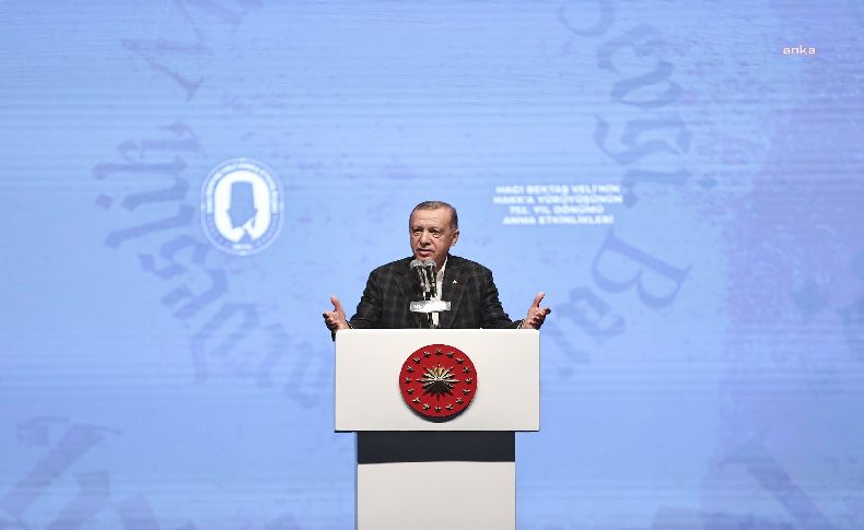 Erdoğan, Hacı Bektaş Veli’yi anma törenine katıldı