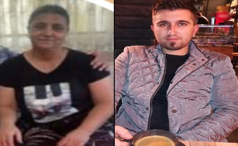 İzmir’de öldürülen anne ve oğlu gözyaşlarıyla toprağa verildi