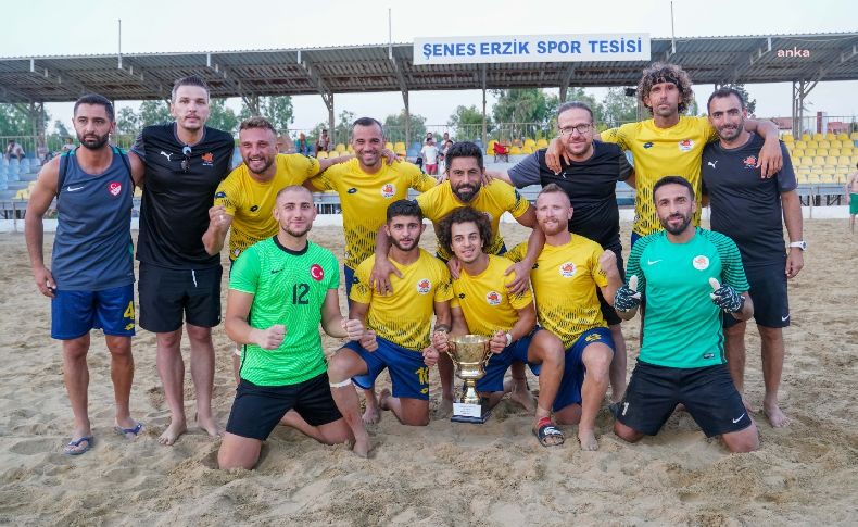 TFF Plaj Futbol Ligi'nde şampiyon Cittaslow Seferihisar oldu