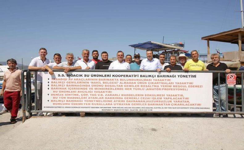 AK Parti Seferihisar, marinanın genişleme projesine karşı çıktı