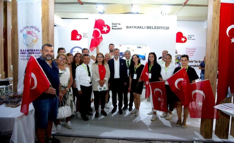 Bayraklı 91. İEF'de yerini aldı