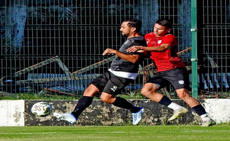 Çeşme Belediyespor hazırlık maçında berabere kaldı