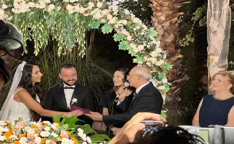 CHP Lideri Kılıçdaroğlu, Tacettin Bayır'ın kızının düğününe katıldı