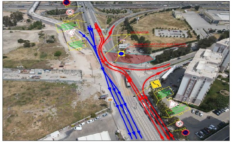 Çiğli Tramvay hattında yoğun mesai