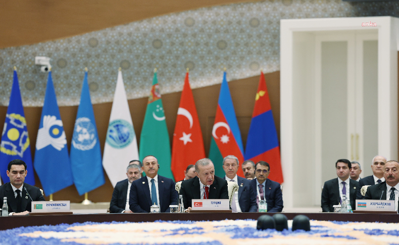 Erdoğan'dan Şanghay İşbirliği Örgütü zirvesinde terörle mücadele mesajı