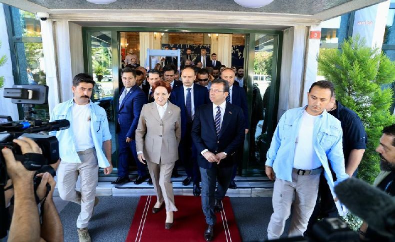İYİ Parti lideri Akşener, Ekrem İmamoğlu'nu ziyaret etti
