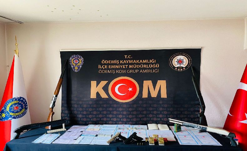 İzmir polisinden tefecilere darbe