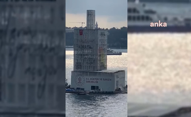 Kız Kulesi görüntüsü tartışma yarattı, Bakanlık açıklama yaptı