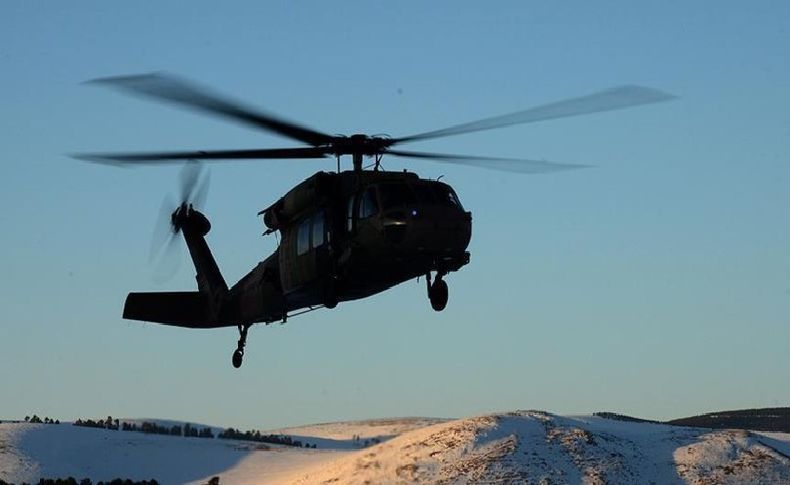MSB: Pençe Kilit bölgesinde bir helikopterimiz kaza kırıma uğradı