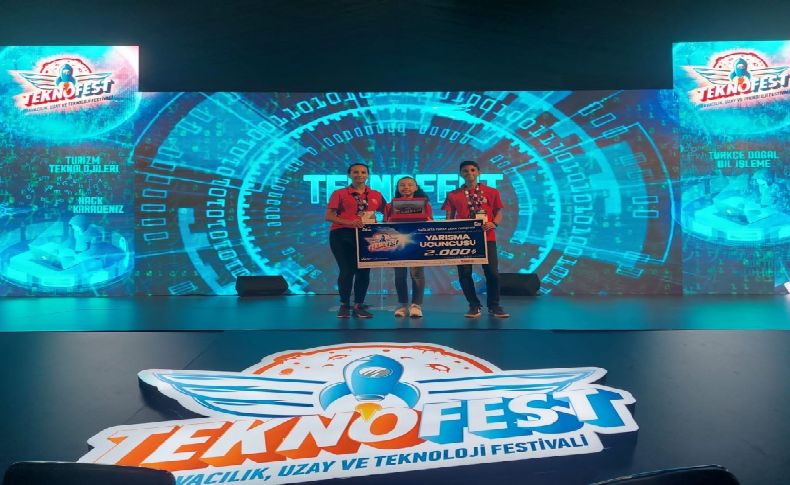 Karşıyaka Aydoğan Yağcı Bilsem’e Teknofest'ten çifte ödül