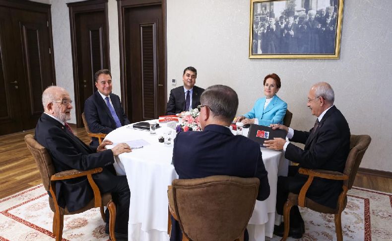 6'lı masanın ikinci tur görüşmeleri başladı: Gündemde neler var?