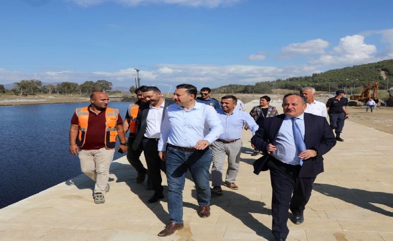 AK Partili Kaya Selçuk’ta sahaya indi: Antik Efes denizine kavuşuyor