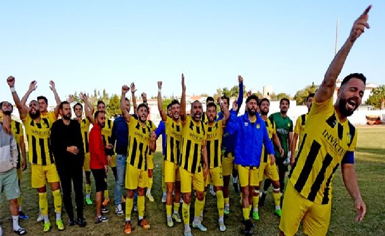 Alaçatıspor, zorlu maçta rakibini yenerek lider oldu
