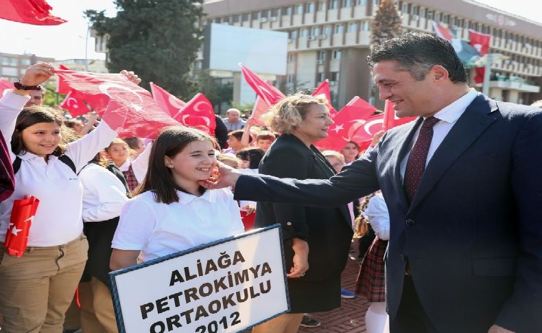 Aliağa’da Cumhuriyet Bayramı kutlamaları başladı