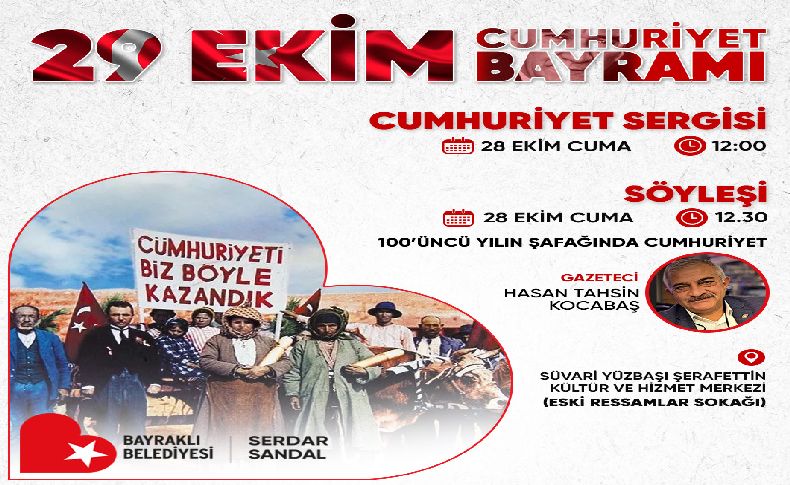 Bayraklı’da Cumhuriyet coşkusu