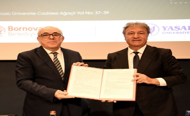 Bornova'nın geleceği için protokol imzalandı